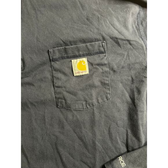 Carhartt Blue T-Shirt Lot XL XXL Tall Workwear Flaws Durable Basics - Picture 8 of 9